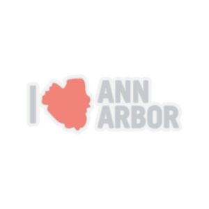 I Love Ann Arbor Sticker